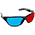 anaglyph glasses