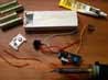 Electrontics and battery case